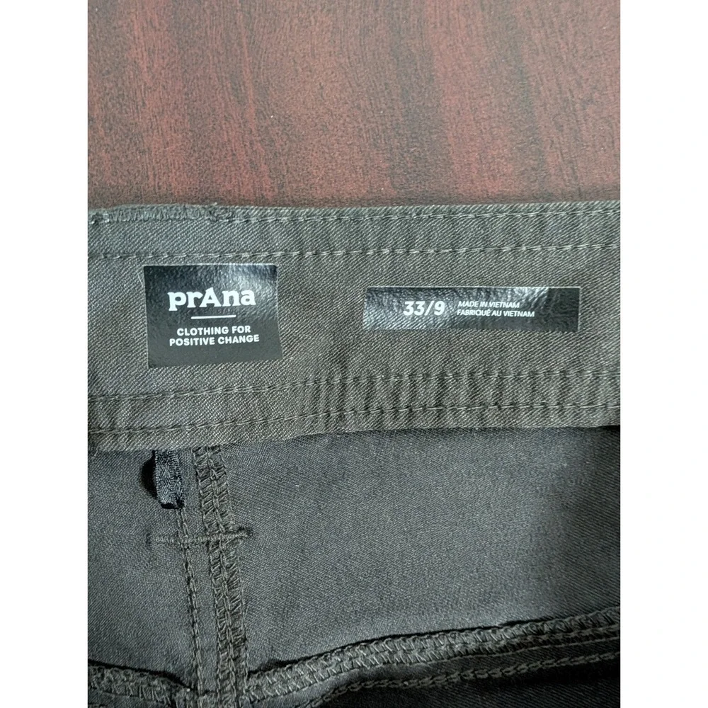 Prana Shorts, Mens, 33, Green, Standard Fit